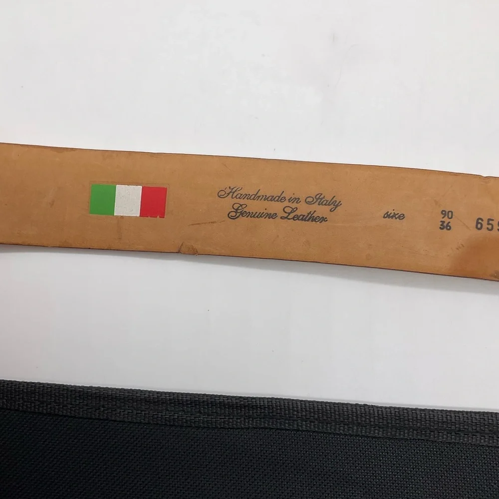GUIDO ANGELOUI‎ ITALIAN MADE LEATHER BELT